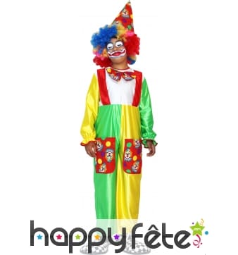 Déguisement clown pour enfant 1er prix