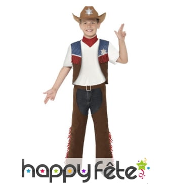 Déguisement de cowboy Texas pour enfant