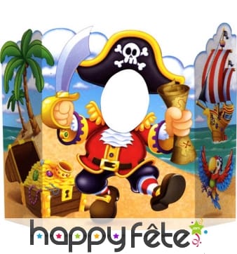 Décor de pirates pour photo