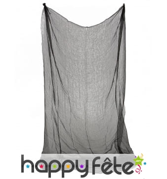 Drap gris transparent en tissu de 150 x 210cm