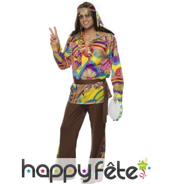 Déguisement hippie cool