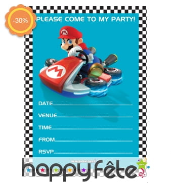 Decorations Mario Kart D Anniversaire