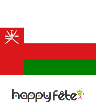 Drapeau Oman (40x50)