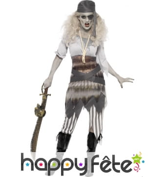 Déguisement pirate hanté fantome