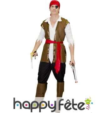 Déguisement pirate homme