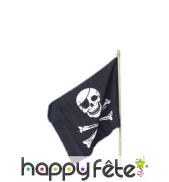 Drapeau pirate noir