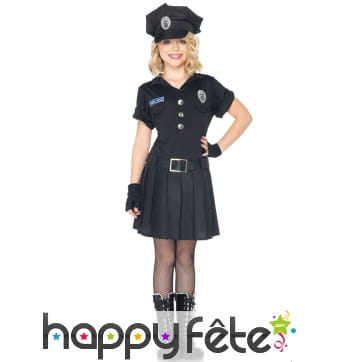 Déguisement robe de petite policière