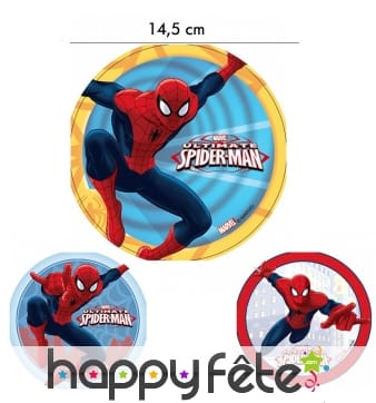 Disque Ultimate Spiderman de14,5 cm en azyme