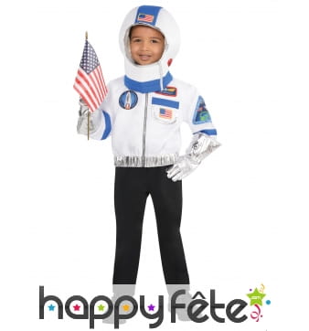 Ensemble d'astronaute USA pour enfant