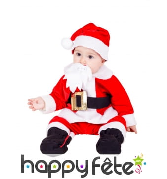 Ensemble De Bebe Pere Noel Premium