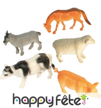 Figurines d'animaux de la ferme