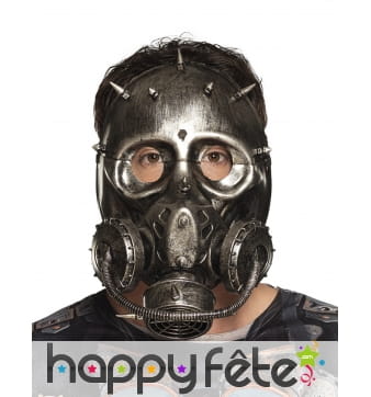 Faux masque à gaz de style Steampunk pour adulte