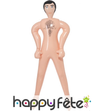 Fausse poupée gonflable homme