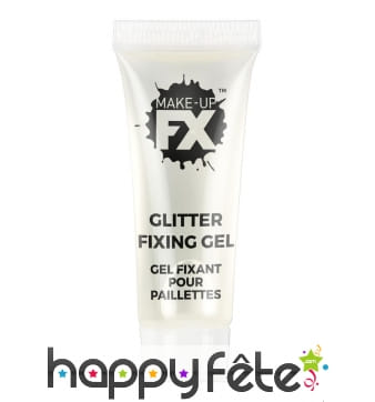 Gel fixateur pour paillettes cosmétiques