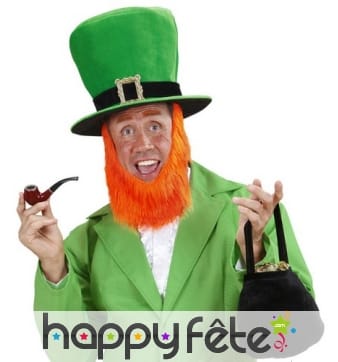 Grand haut de forme Saint patrick et barbe