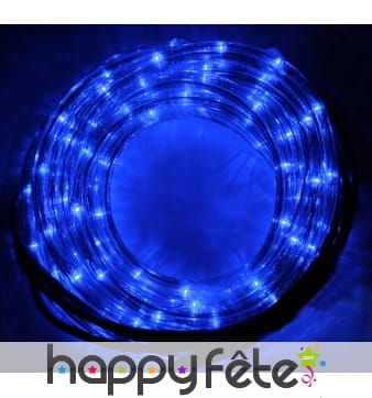 Guirlande led bleu de 4m