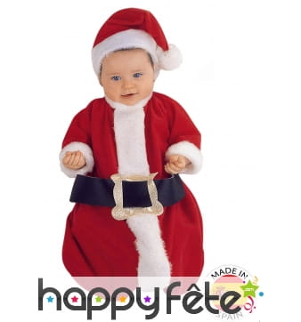 Gigoteuse Père Noël avec bonnet pour bébé