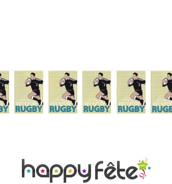 Guirlande rugby de 5 m