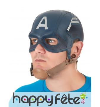 Haut de masque Captaine América pour adulte