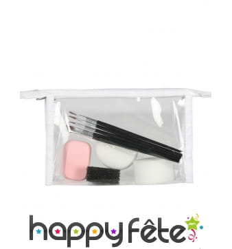 Kit accessoires pour se maquiller adulte