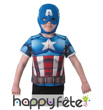 Kit captain america pour enfant