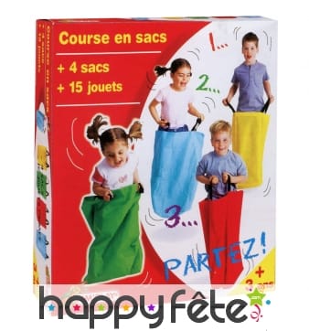 Kit course en sacs avec jouets