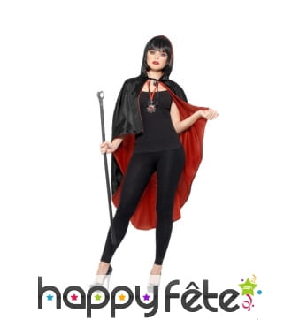 Kit de femme vampire avec cape réversible