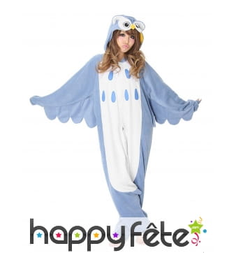 Kigurumi de hibou pour adulte