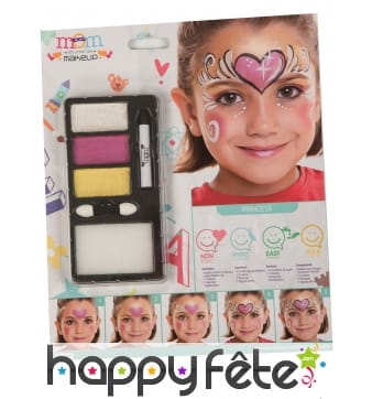 Kit de maquillage petite princesse pour enfant