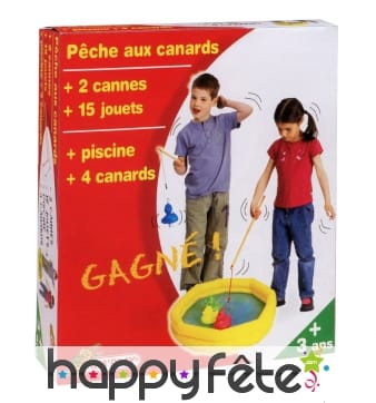 Kit de pêche aux canards avec jouets