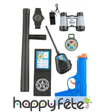 Kit de petit Policier pour enfant