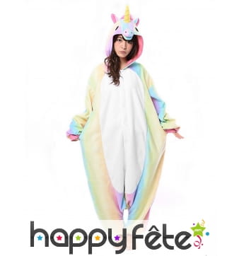 Kigurumi licorne pour adulte