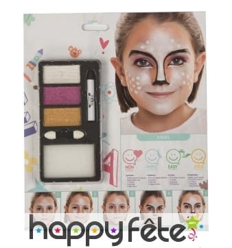 Kit maquillage animal de la foret pour enfant