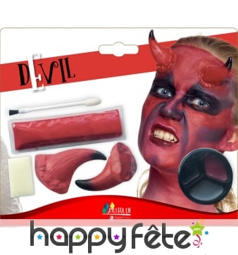 Kit maquillage de diable