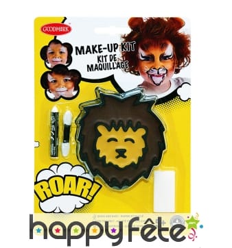 Kit maquillage de lion pour enfant