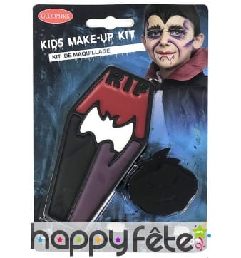 Kit maquillage de vampire assoiffé pour enfant