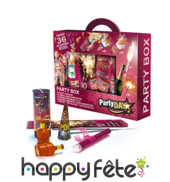 Kit Partybox de 36 pièces