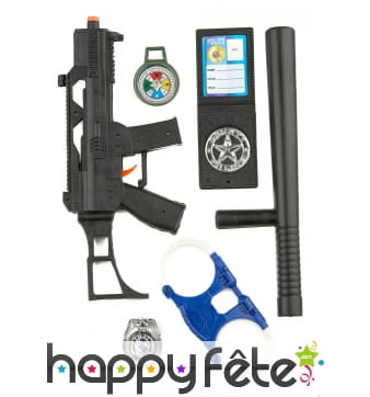 Kit Policier intervention pour enfant