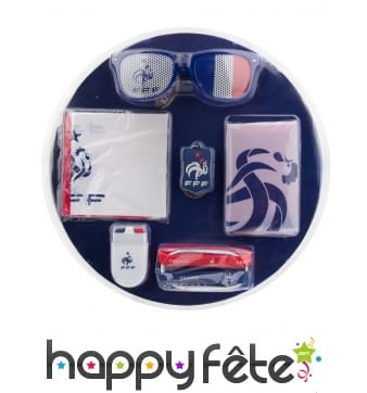 Kit pour supporter équipe de France FFF