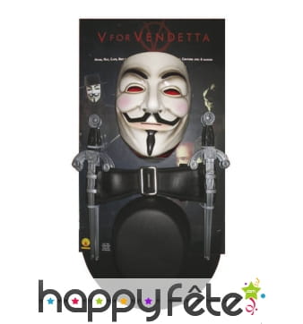 Kit V pour Vendetta de déguisement