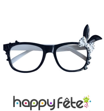 Lunettes bunny en pvc