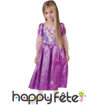 Luxueux costume de Raiponce pour enfant, Disney