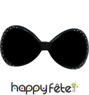 Lunettes de star diamond noires