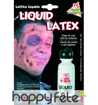 Latex liquide pour fausse peau