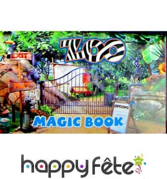 Livre magique zoo