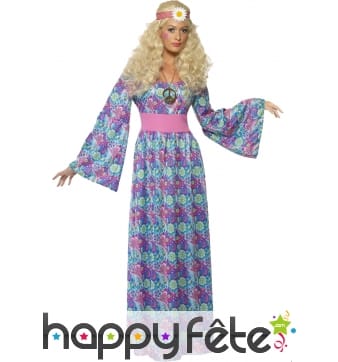 Longue robe d'hippie