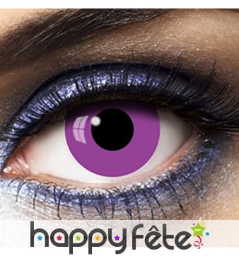 Lentilles violet intégral