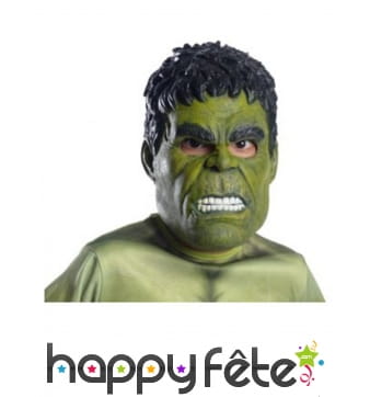 Masque 3/4 de Hulk pour adulte