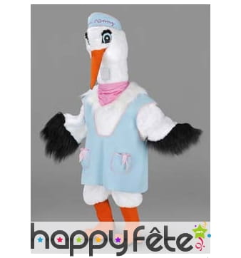 Mascotte cigogne