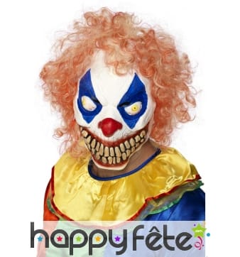 Masque complet de clown effrayant